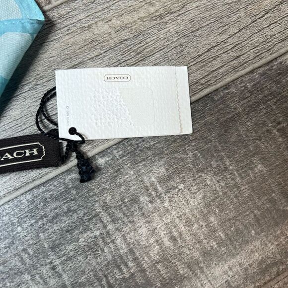 NWT. Coach Signature Logo small scarf. - Picture 5 of 7